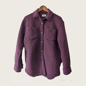 MARINE LAYER - Quilted shirt jacket - Sz S (fits L)